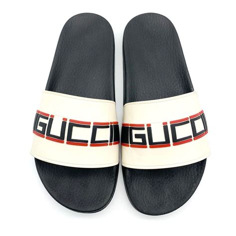 mens pool slides gucci|Gucci pool slides women's.